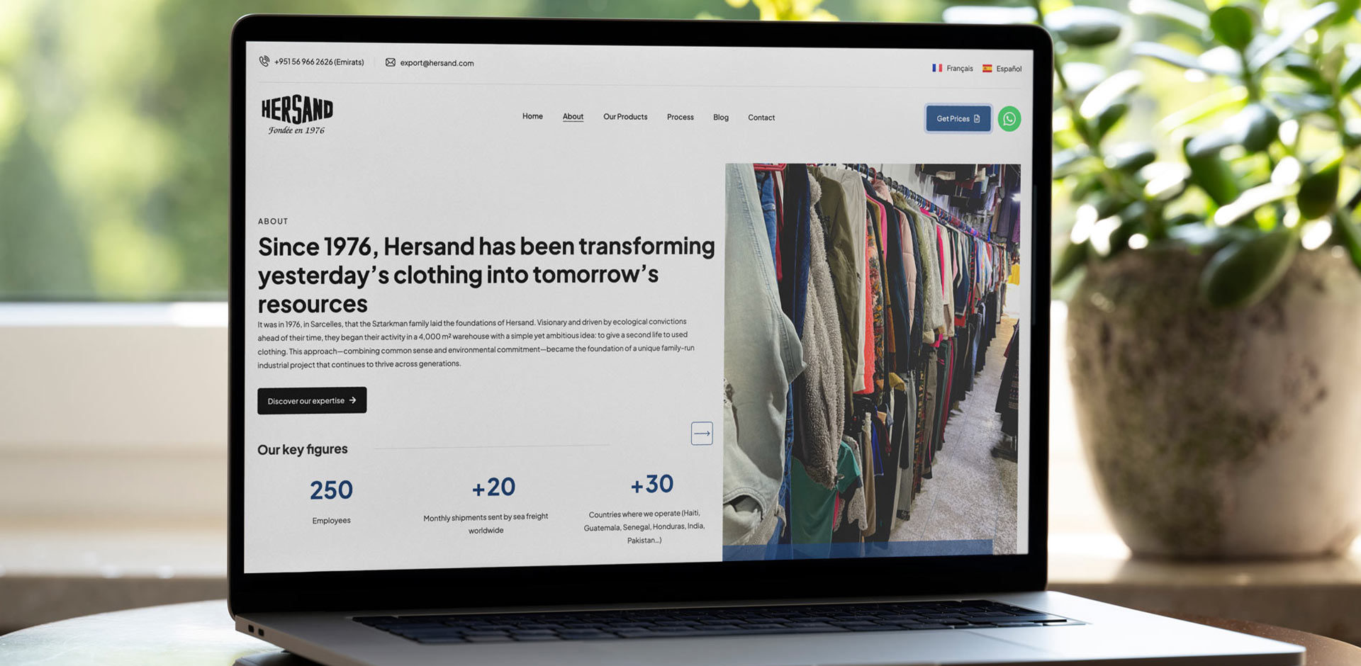 Nouveau site | Hersand