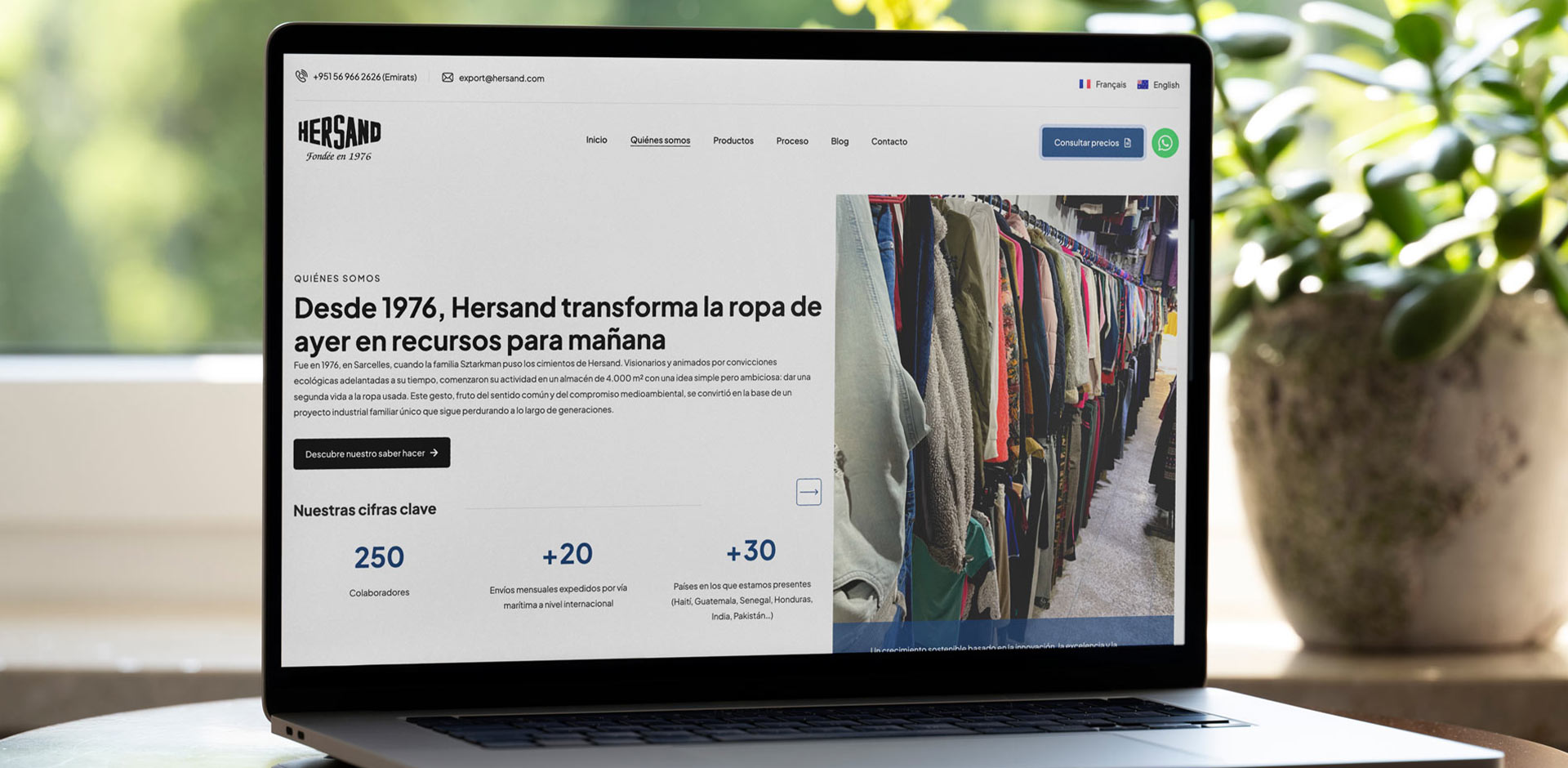 Nouveau site | Hersand